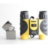 Бинокль VEBER WATERPROOF 8x25 черный/желтый 20764